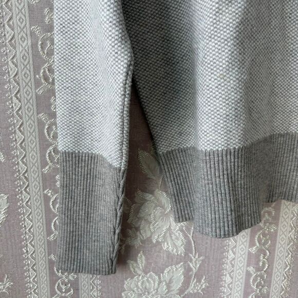 Rachel Zoe Women's Grey Two Tone Turtleneck Sweater - Picture 2 of 5
